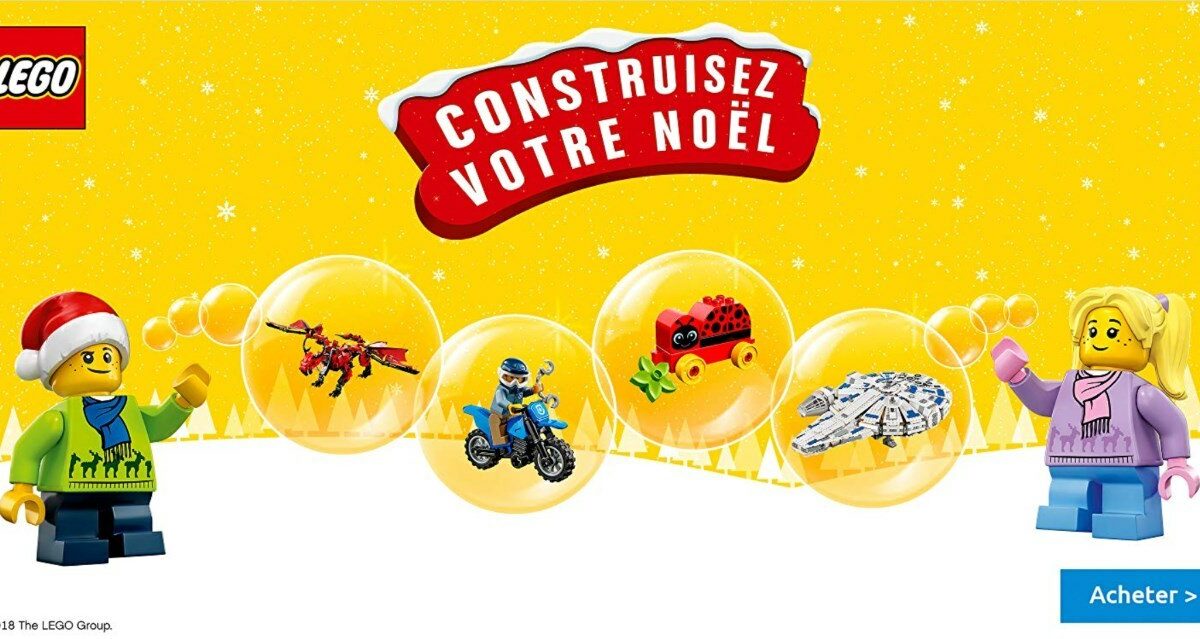 Cadeaux de Noël LEGO : vente du Black Friday