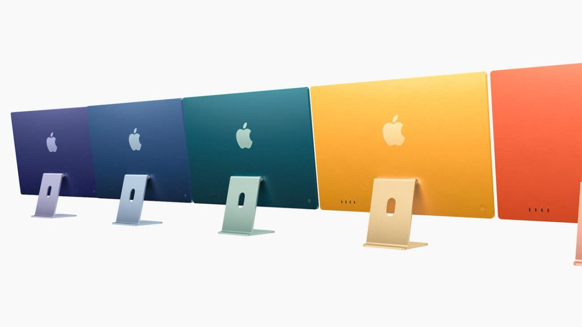 Meilleure couleur : musique dans l’annonce Apple iMac 2021