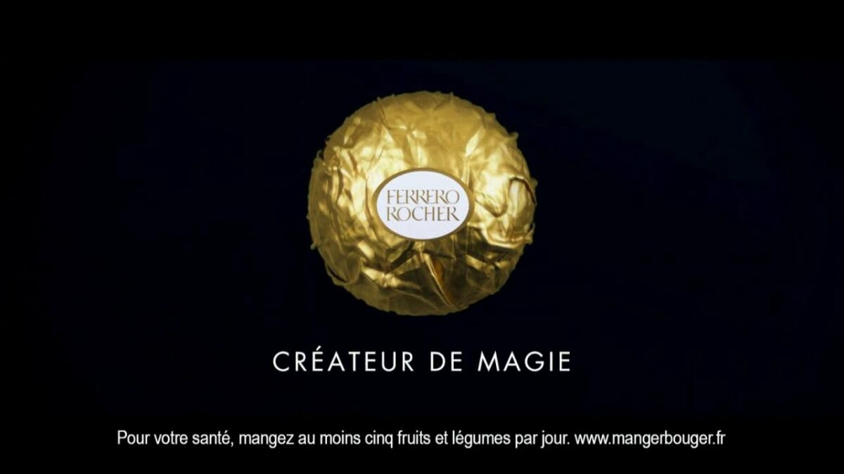 Musique de Ferrero Rocher annonce ‘Laissez-vous guider par sa magie’
