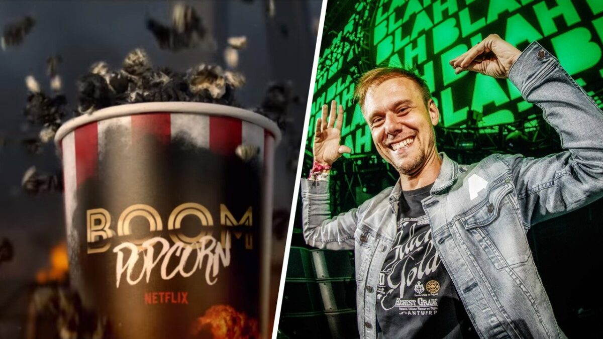 Musique de la publicité « Boom popcorn » pour le film Netflix « 6 Underground »
