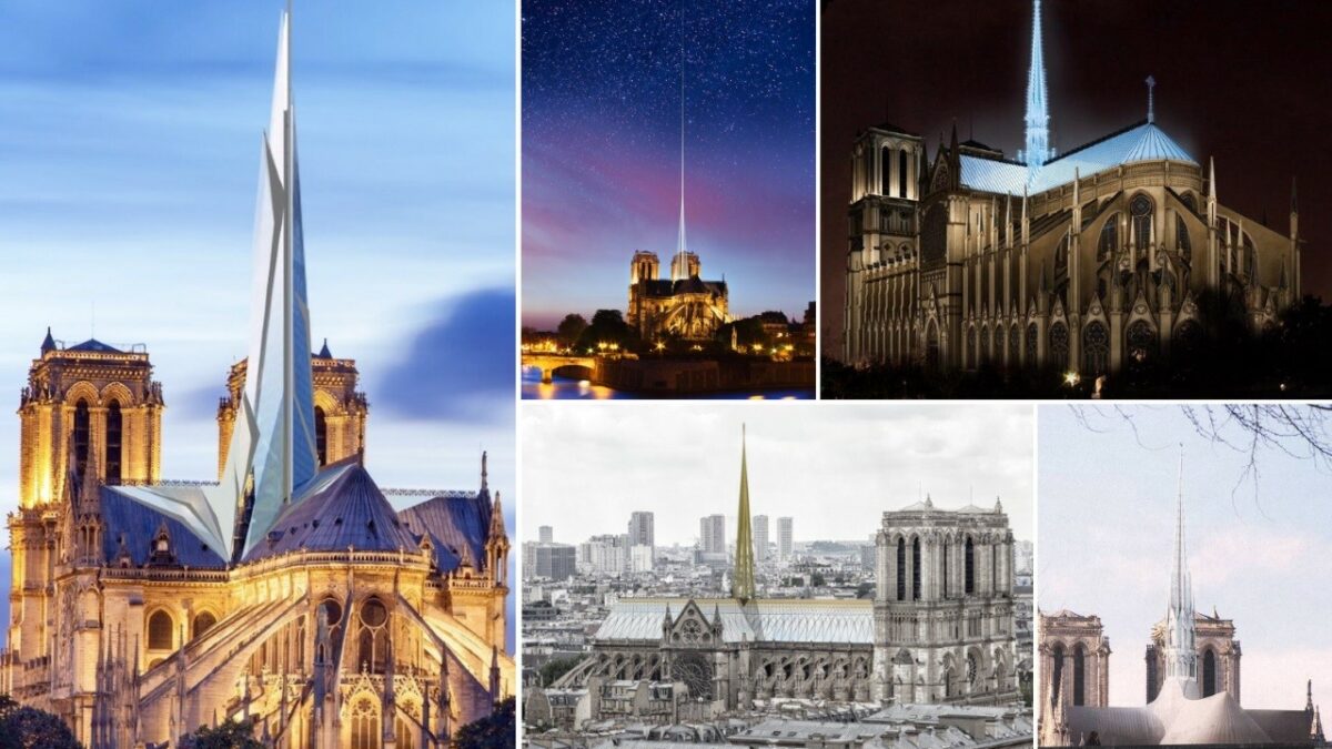 Reconstruire Notre-Dame : 13 architectes imaginent une cathédrale moderne