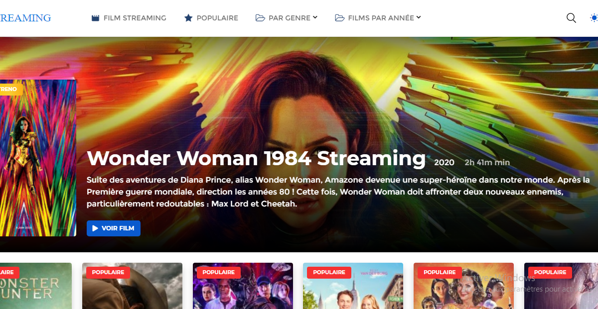 123 alternatives de streaming à Netflix 2022