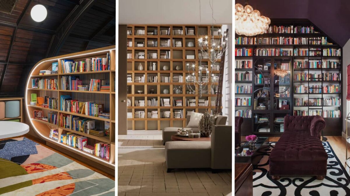Comment utiliser les bibliothèques en décoration d’intérieur ?