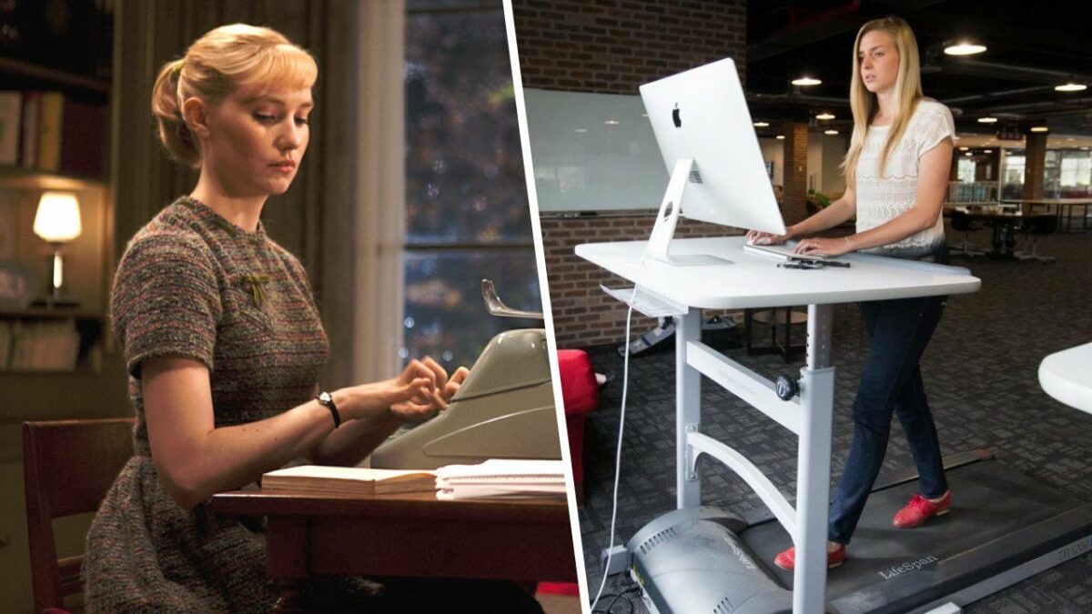 L’évolution des métiers de bureau : des chaises (anti)ergonomiques aux tapis roulants !
