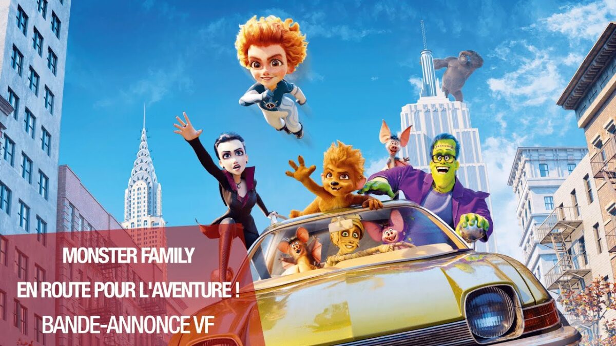 Monster Family, sur la route de l’aventure : films d’aventure à ne pas manquer pour les enfants