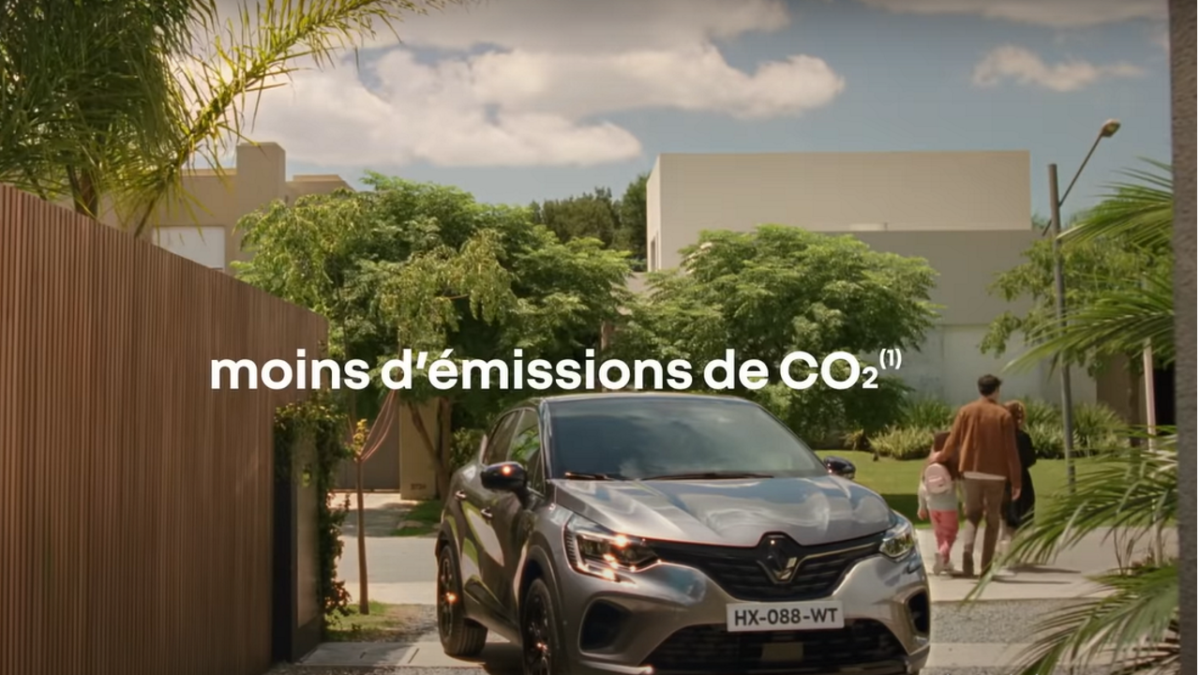Musique dans l’annonce Renault Captur E-Tech Hybride 2022