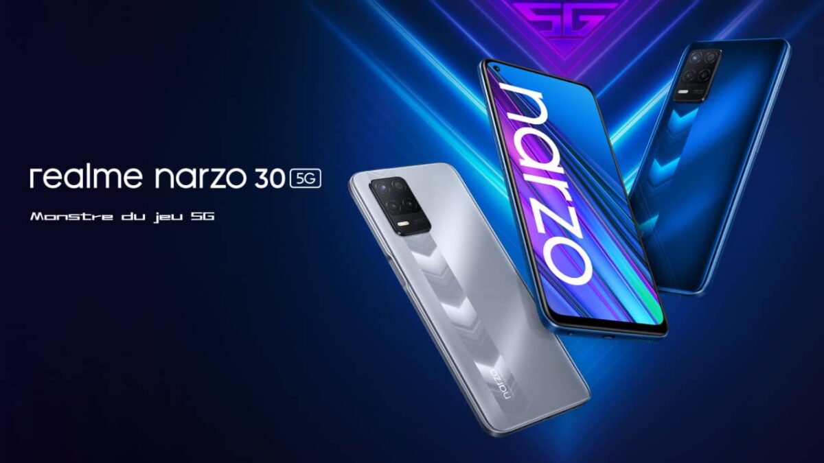 Realme Narzo 30 : le smartphone gaming 5G à 139 €