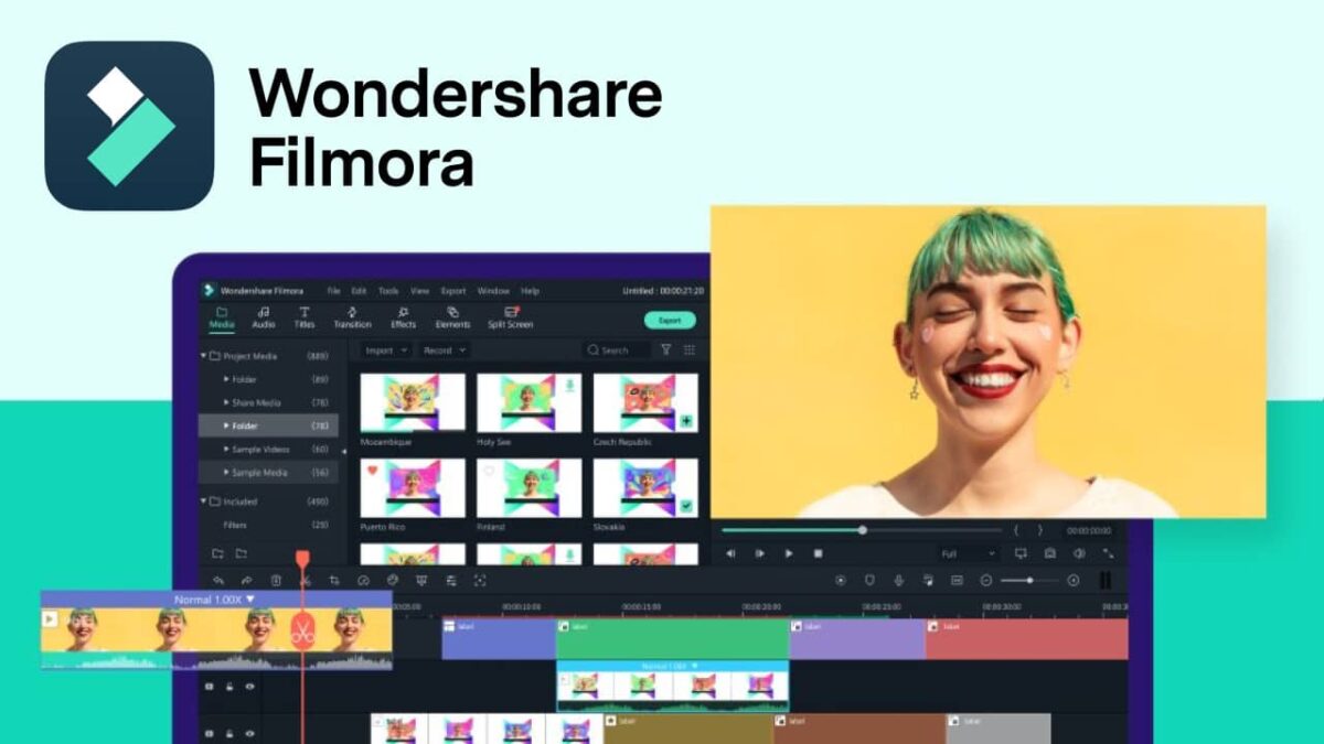 Wondershare Filmora : logiciel de montage vidéo facile à utiliser