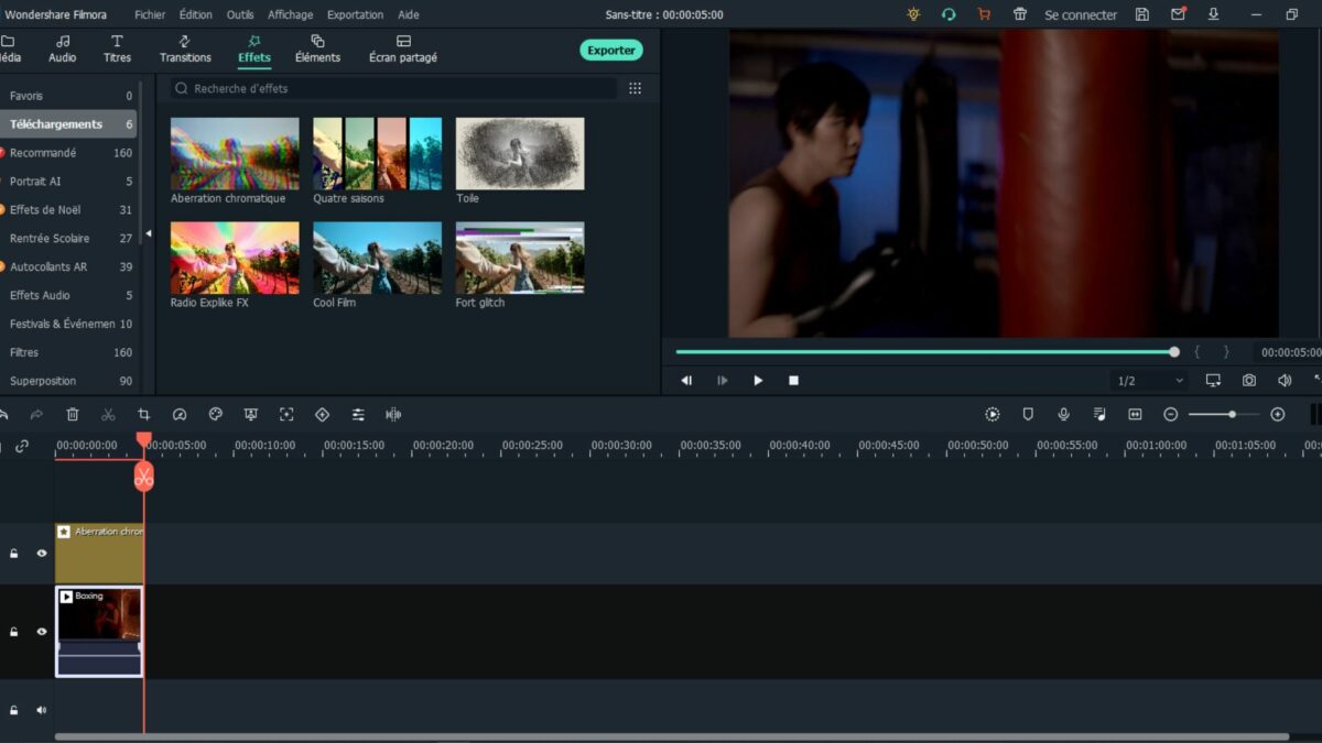 Wondershare Filmora : logiciel de montage vidéo puissant et facile à utiliser