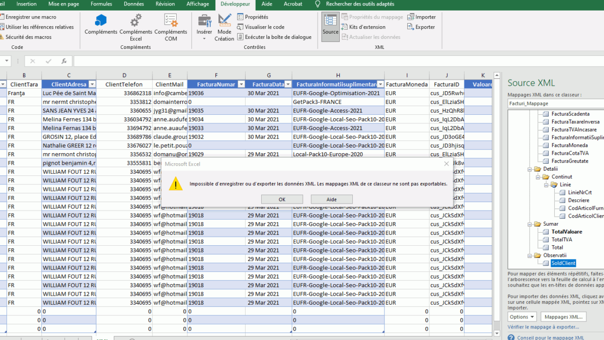 Comment créer un fichier XML à partir d’Excel ?