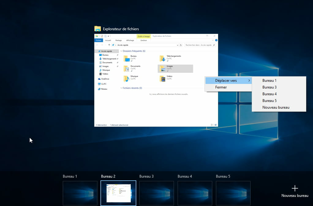 Comment créer un nouveau Bureau Windows 7 ?