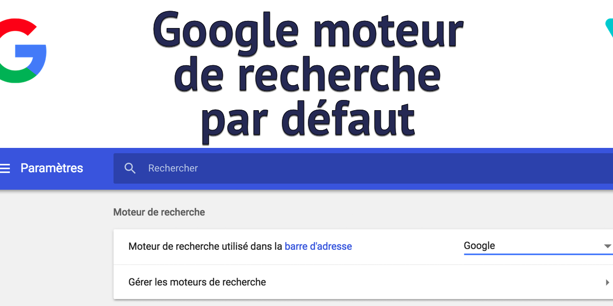 Comment définir Google comme moteur de recherche sur Edge ?