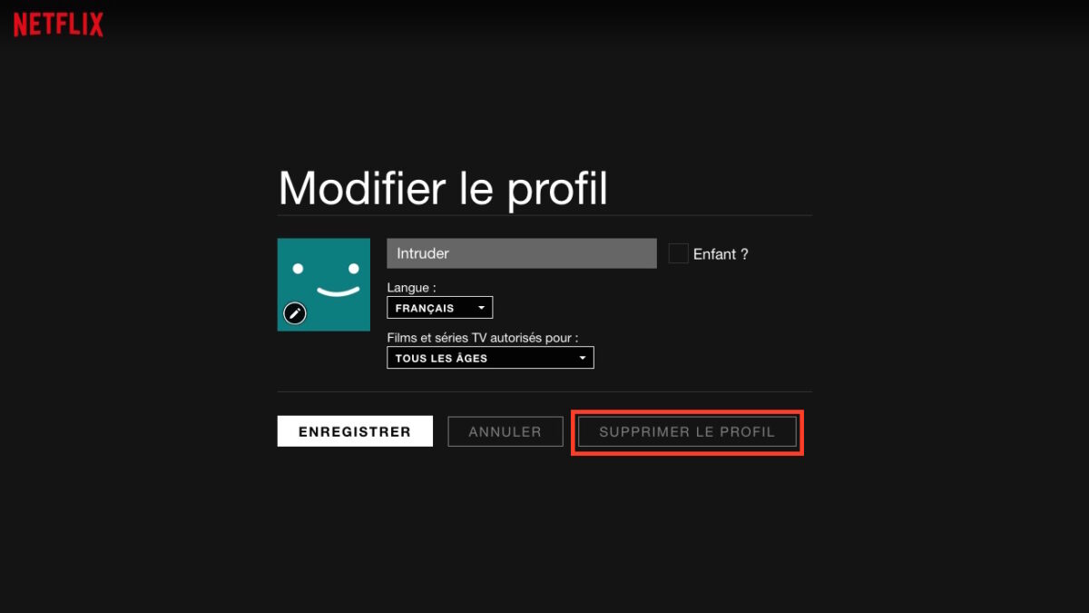 Comment enlever un compte Netflix sur la télé ?