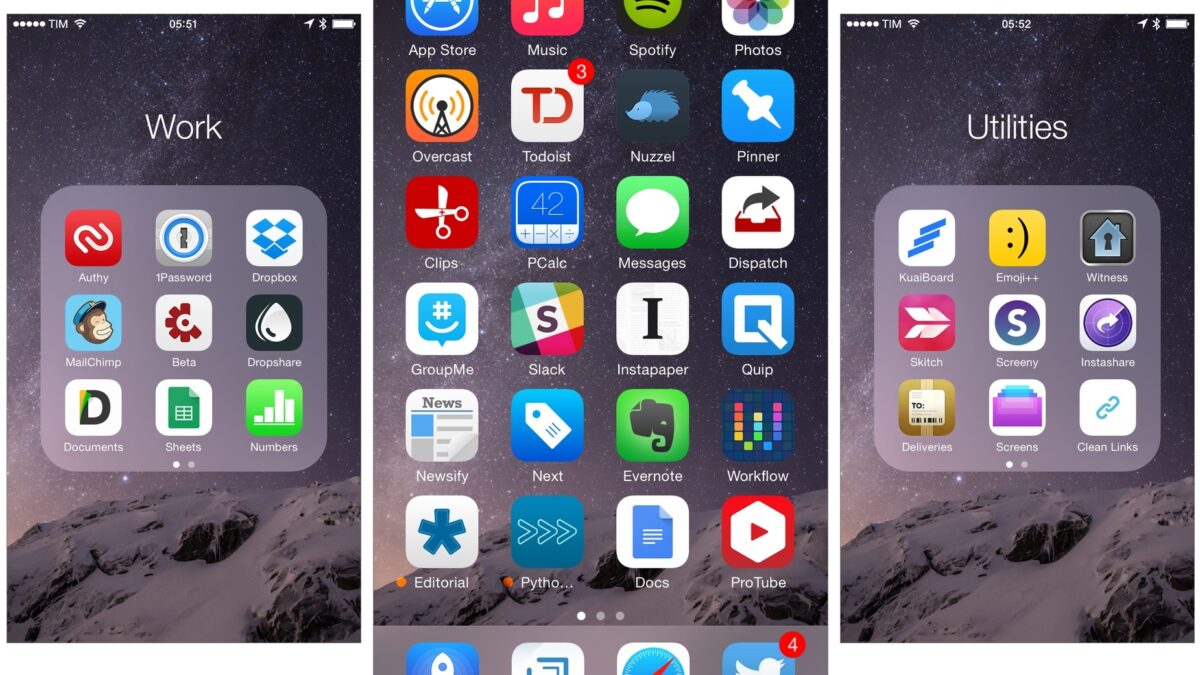 Comment faire apparaître les applications sur l’écran iPhone ?