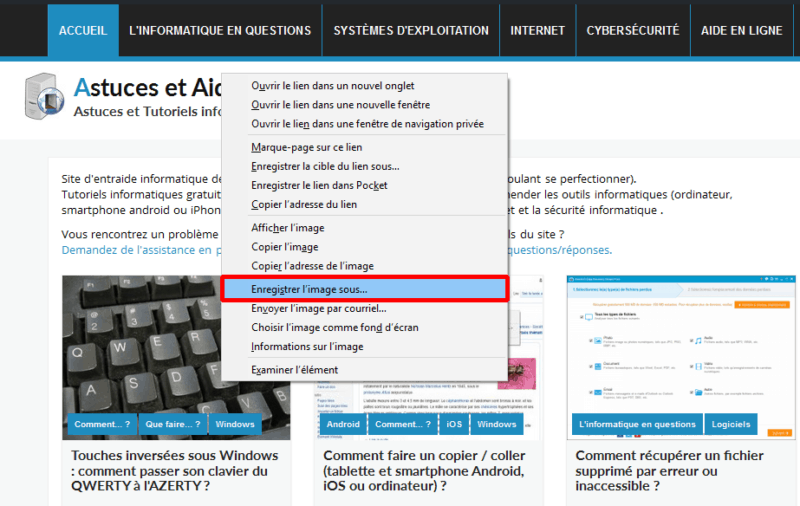 comment enregistrer sous sur mac