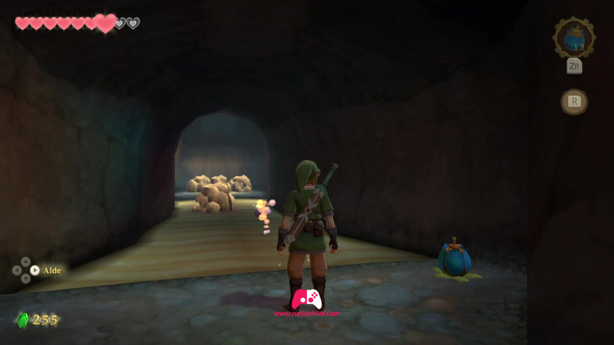 Comment faire rouler les bombe Zelda Skyward Sword ?