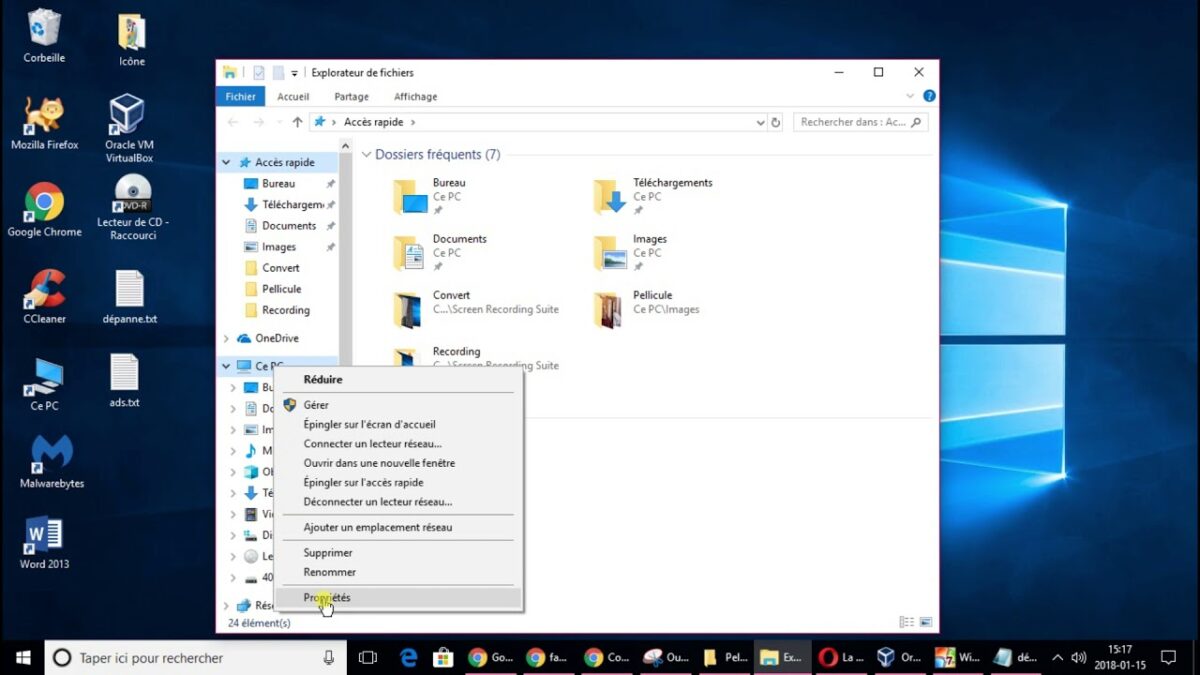 Comment faire un DVD de restauration Windows 10 ?