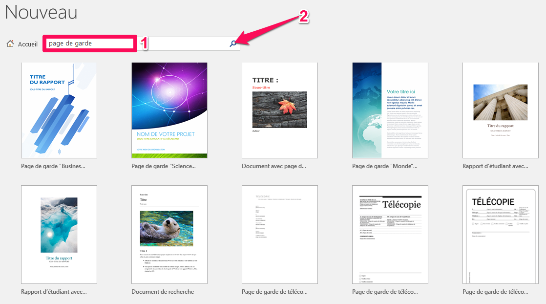 Faire Une Belle Page De Garde Open Office