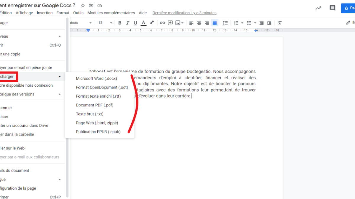 Comment importer un document dans Google Docs ?