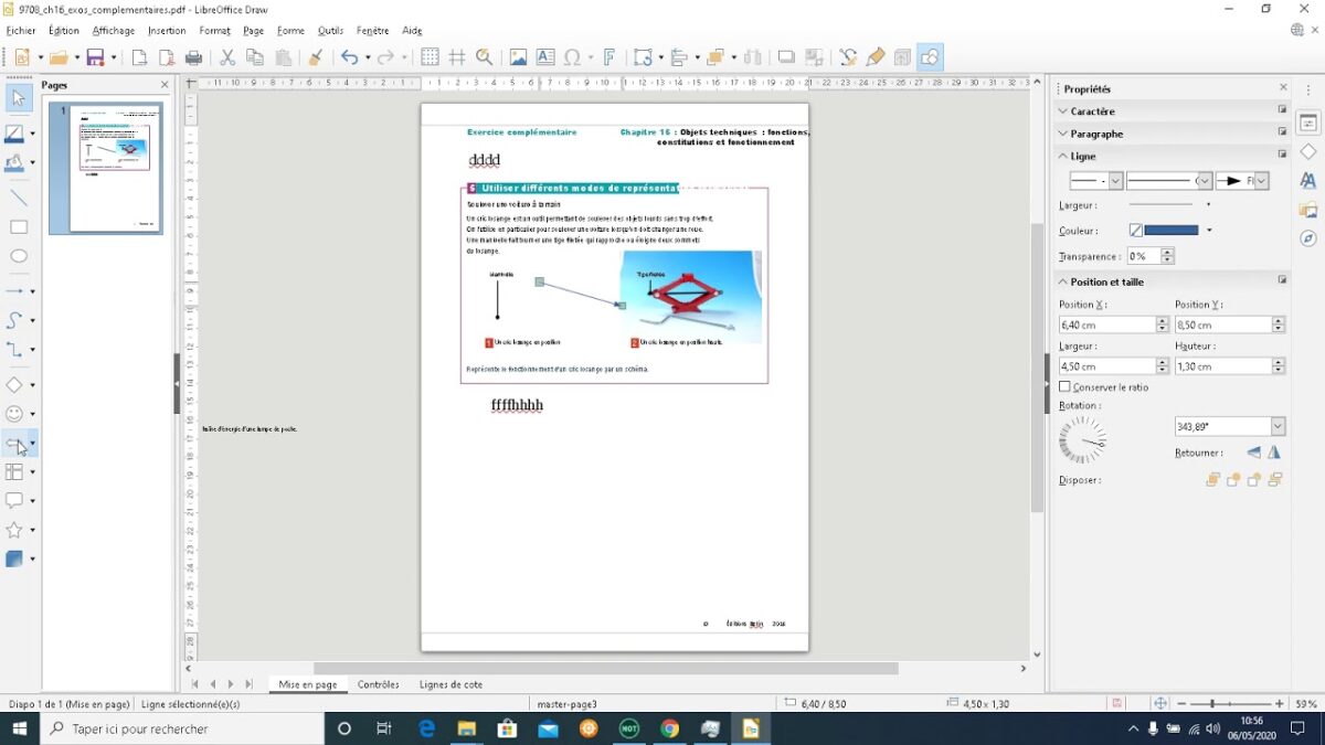 Comment modifier un document sur LibreOffice ?