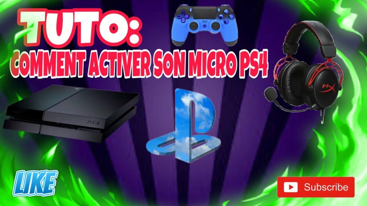 Comment reactiver Son micro PS4 ?