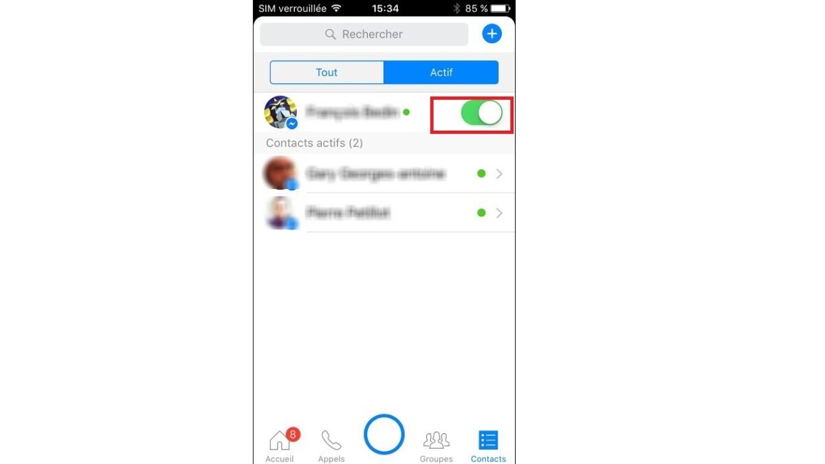 Comment se déconnecter de Messenger sur Android ?