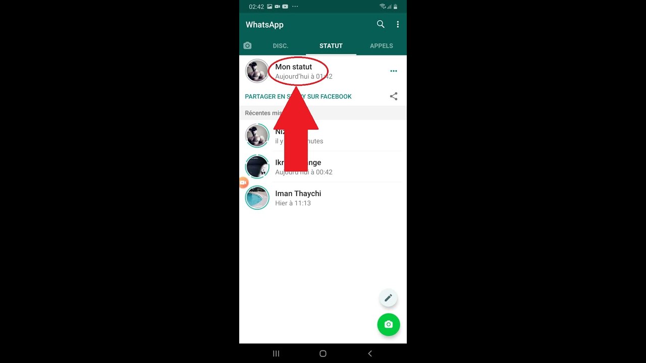 Comment voir le statut WhatsApp de quelqu'un sans le laisser savoir