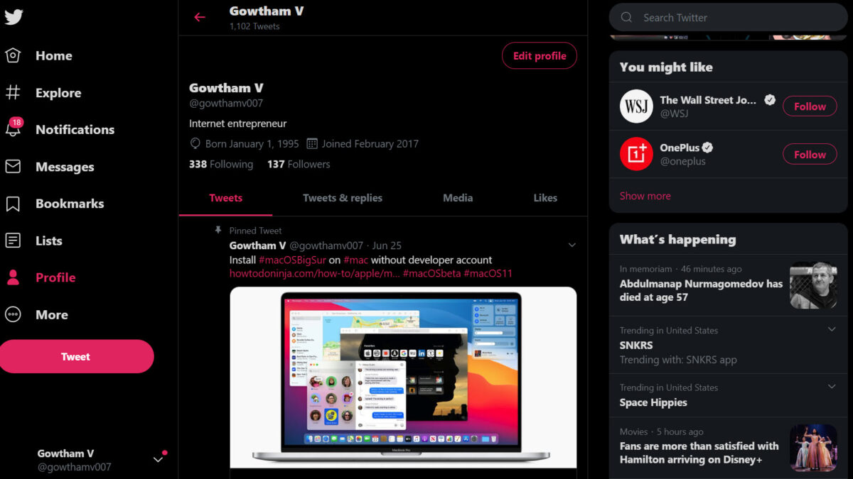 How do I enable dark mode on all websites Android?