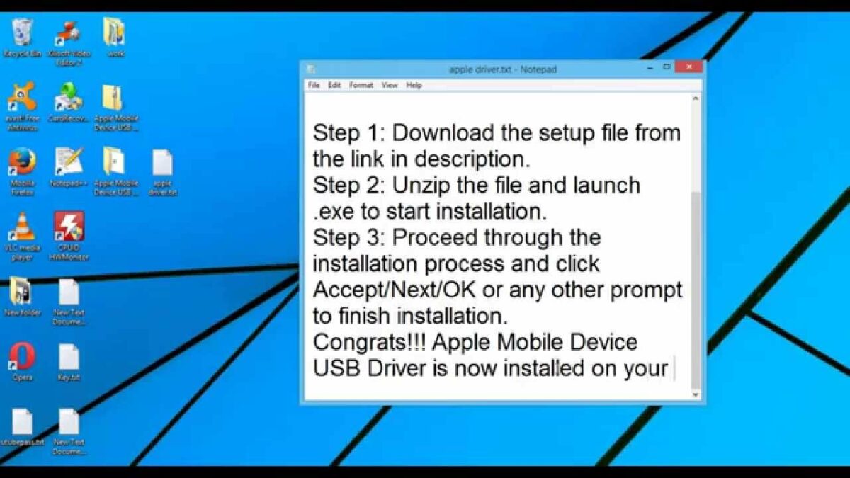 How do I install Apple Mobile Device USB Driver?