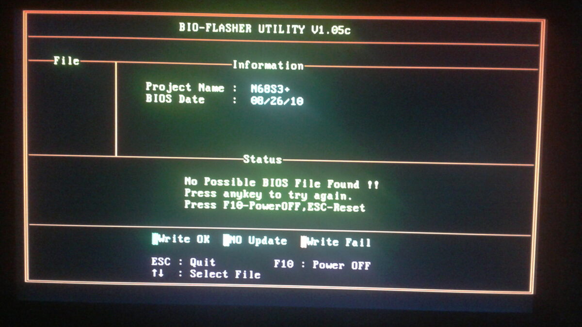 How long does the Lenovo BIOS update take?