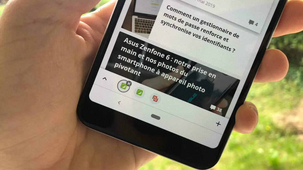 Où sont les extensions Chrome Android
