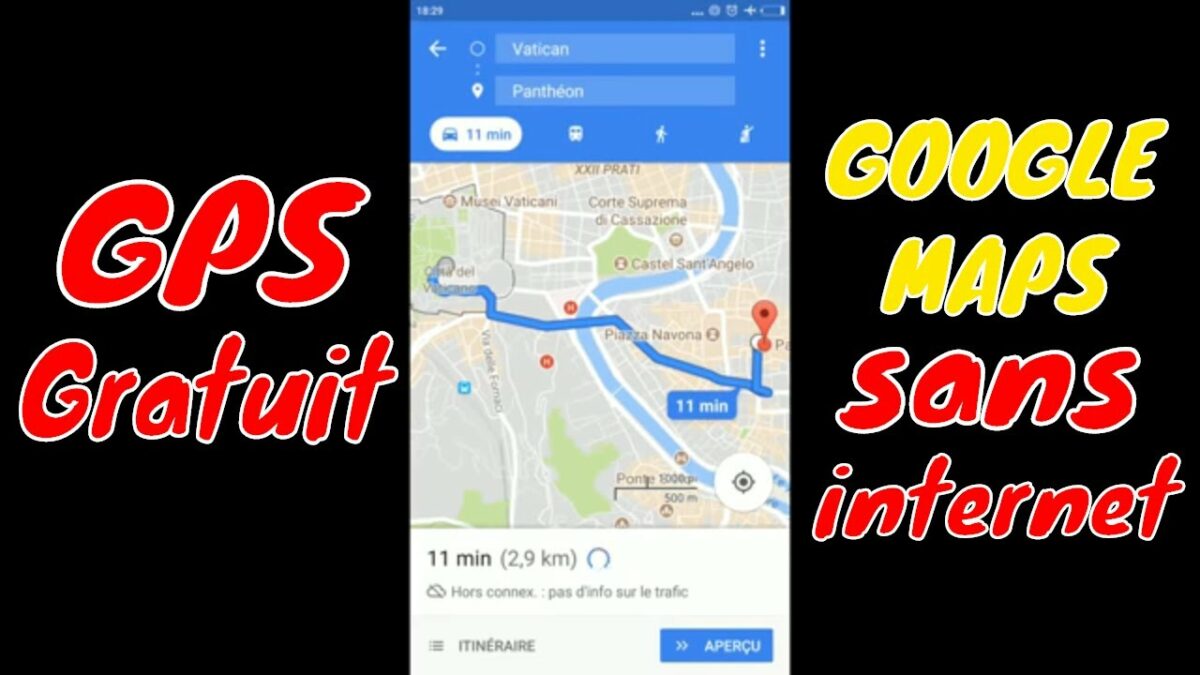 Quel GPS gratuit sans connexion Internet ?