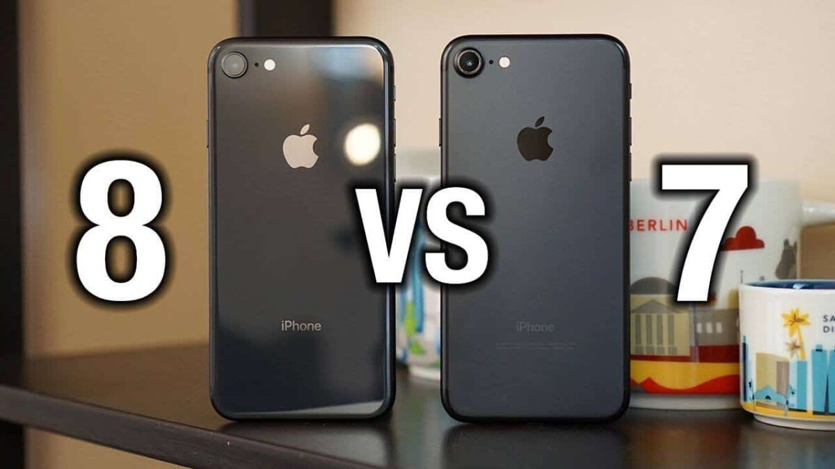 Quel est la différence entre iPhone 7 et iPhone 8 ?