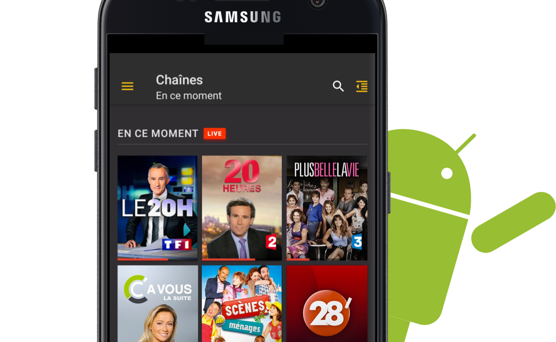 Quelle application gratuite pour regarder la TV sur Android ?