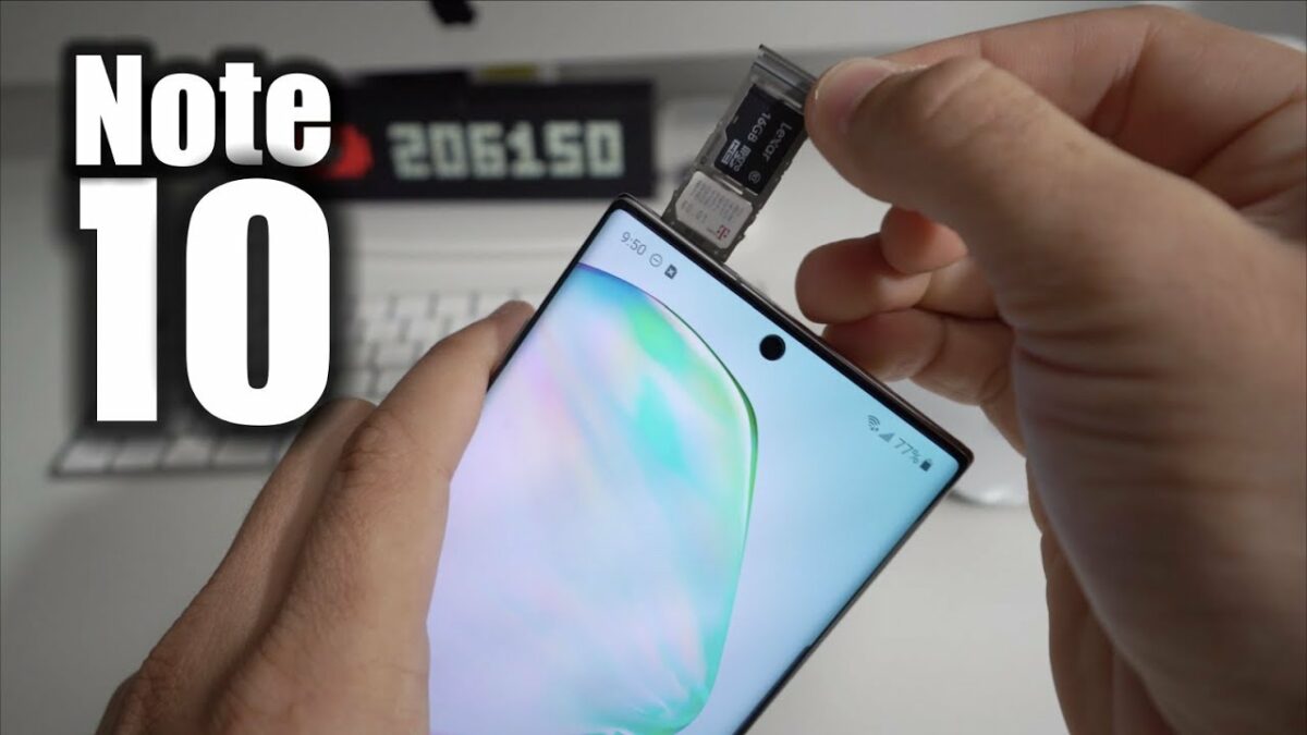 Quelle carte SIM Samsung Note 10 ?