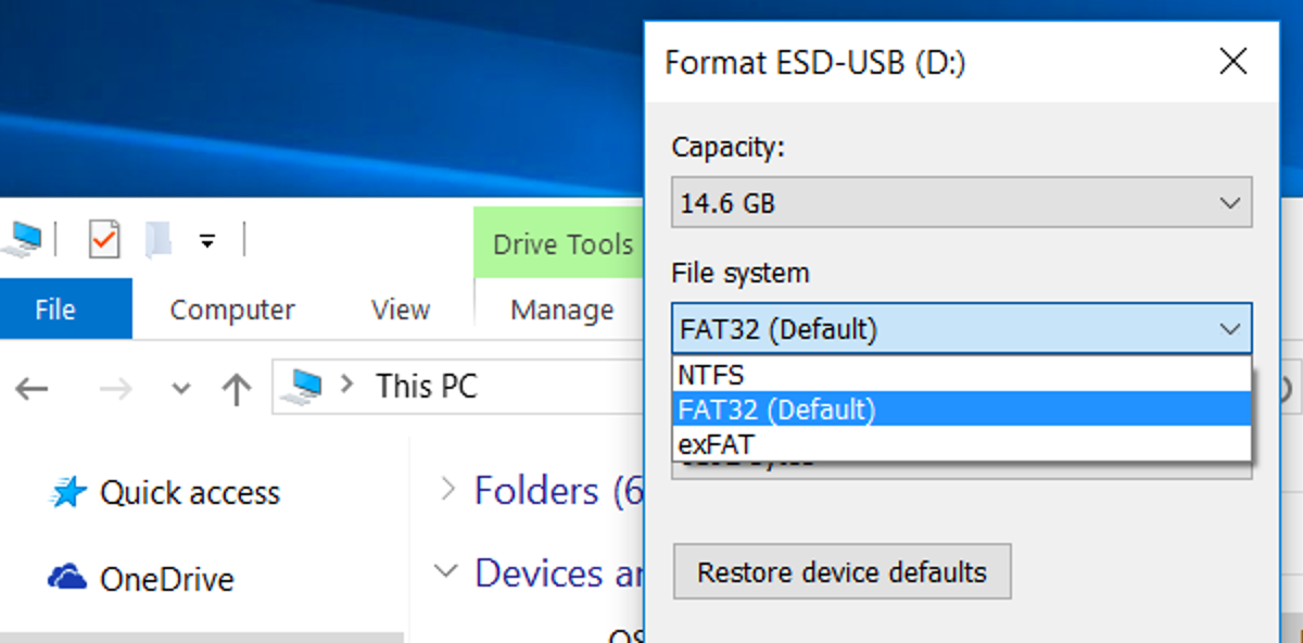 Quelle différence entre NTFS et exFAT ?