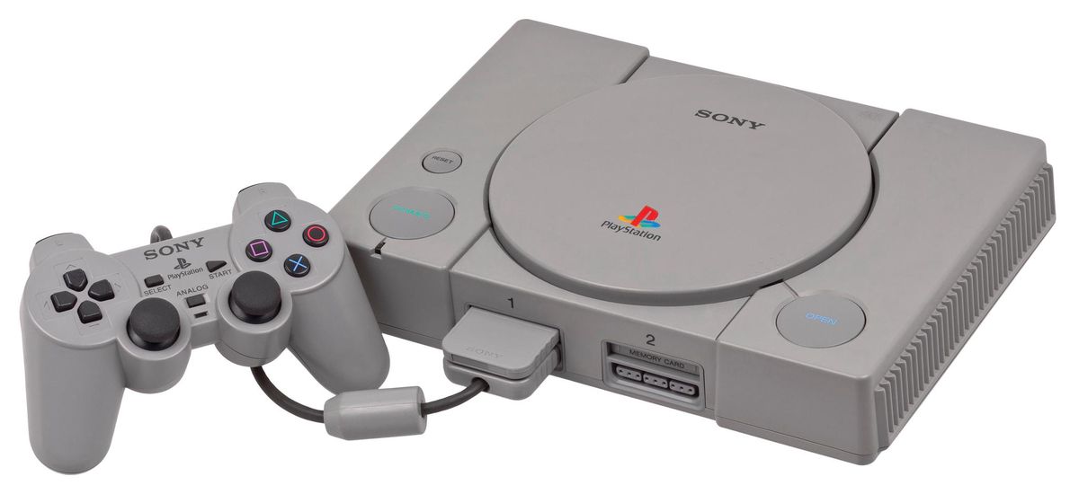 the first playstation console the first playstation console