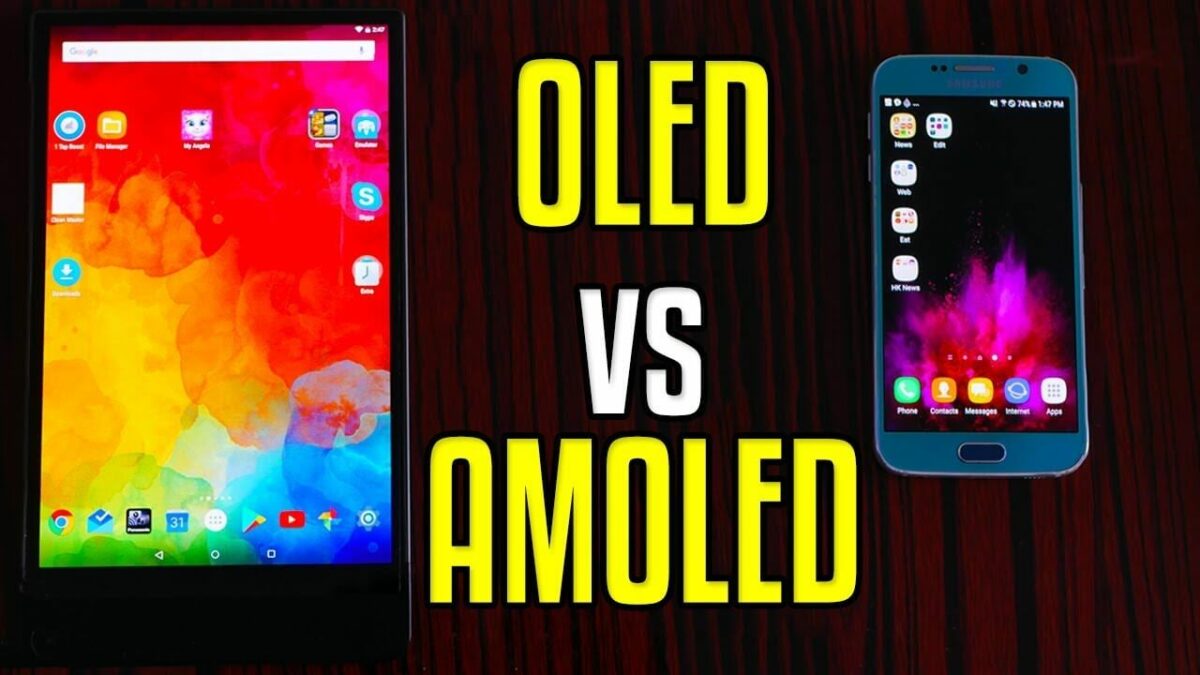 Which is better display OLED or Amoled?