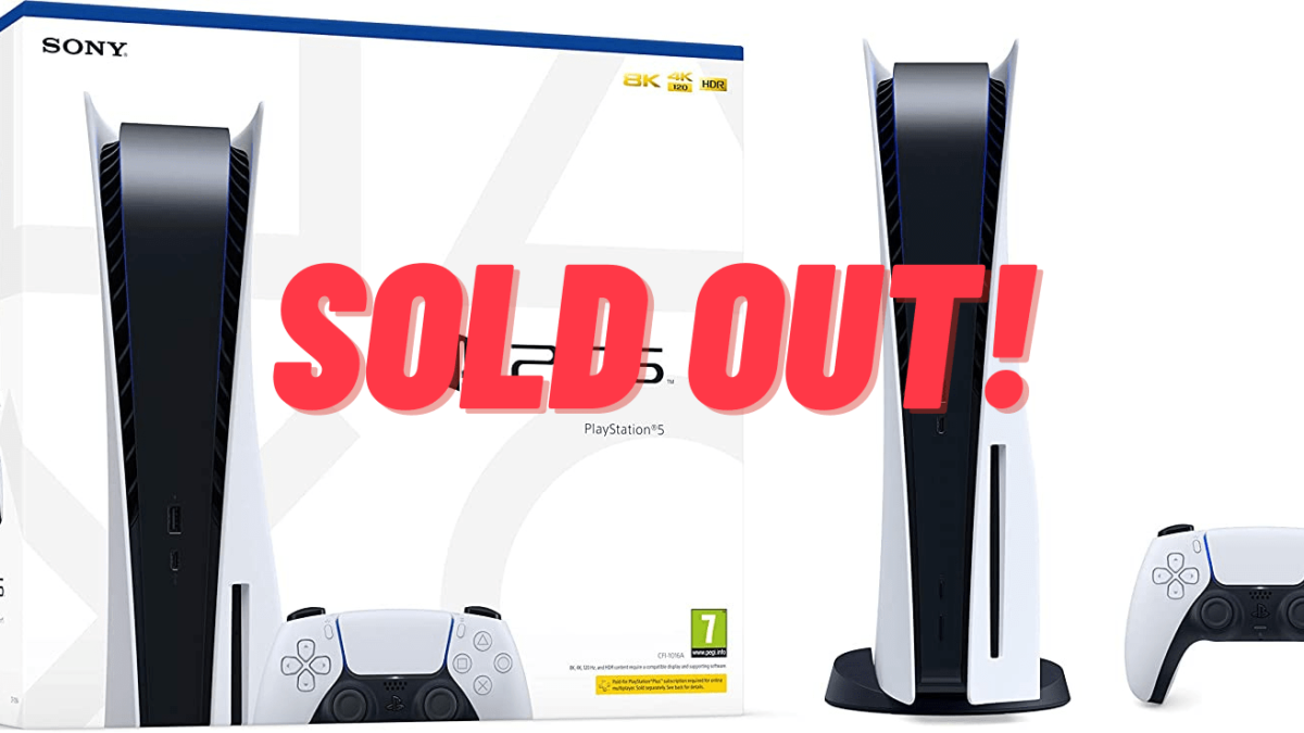 Why is PS5 sold out?